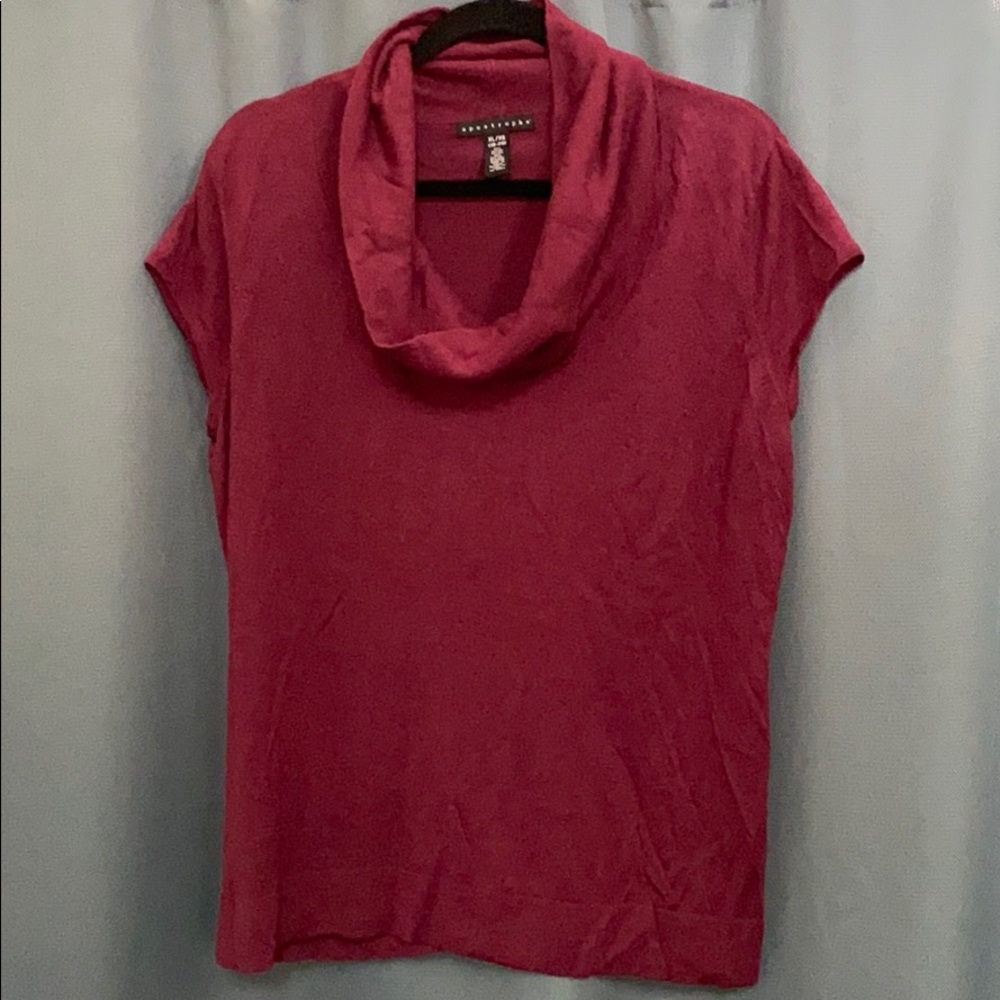 Apostrophe Cowl Neck Sweater Tank XL (18-20)